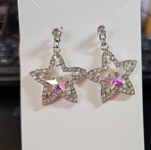 NWOT star earrings